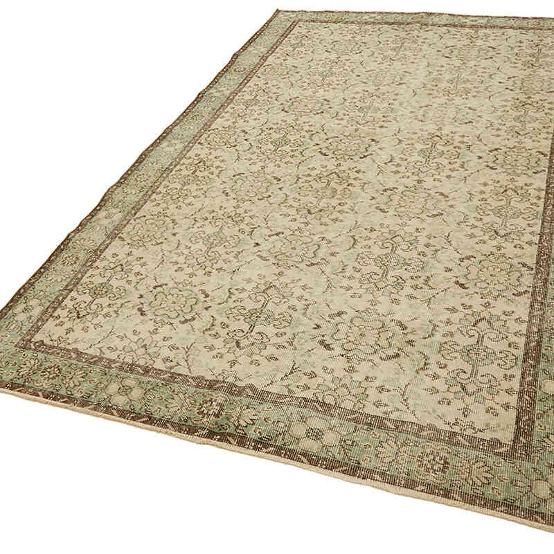 El Dokuma Vintage Halı - 195 cm x 315 cm - K0078827
