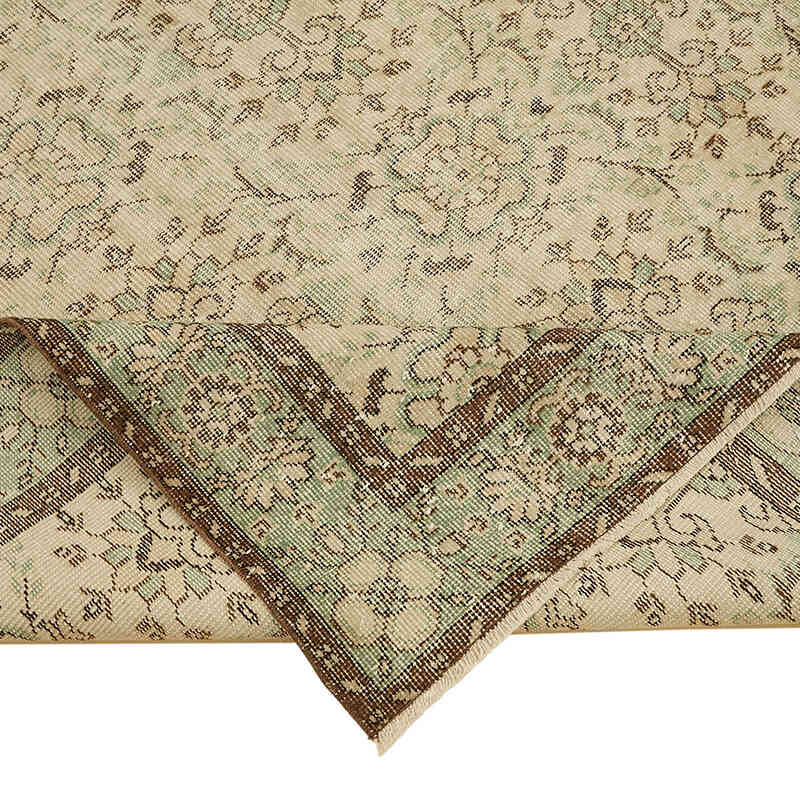 El Dokuma Vintage Halı - 195 cm x 315 cm - K0078827