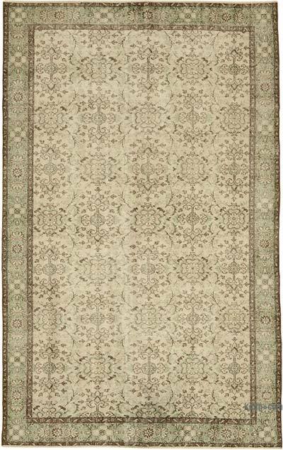 Alfombra Vintage Turca Anudada a Mano - 195 cm x 315 cm