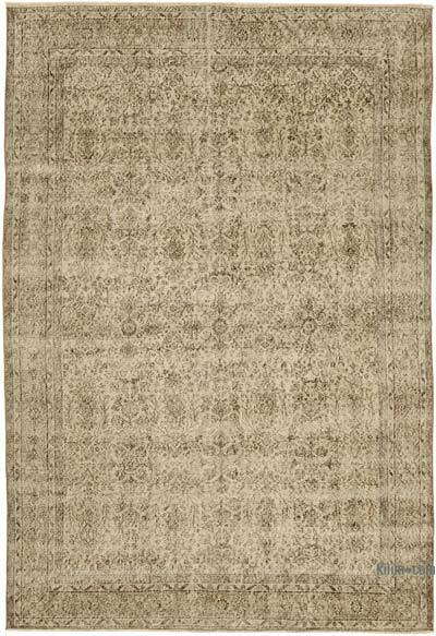 Alfombra Vintage Turca Anudada a Mano - 210 cm x 302 cm