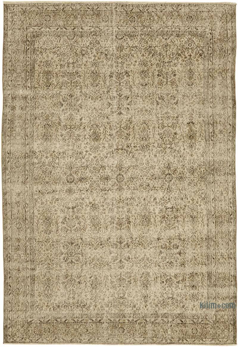 El Dokuma Vintage Halı - 210 cm x 302 cm - K0078828