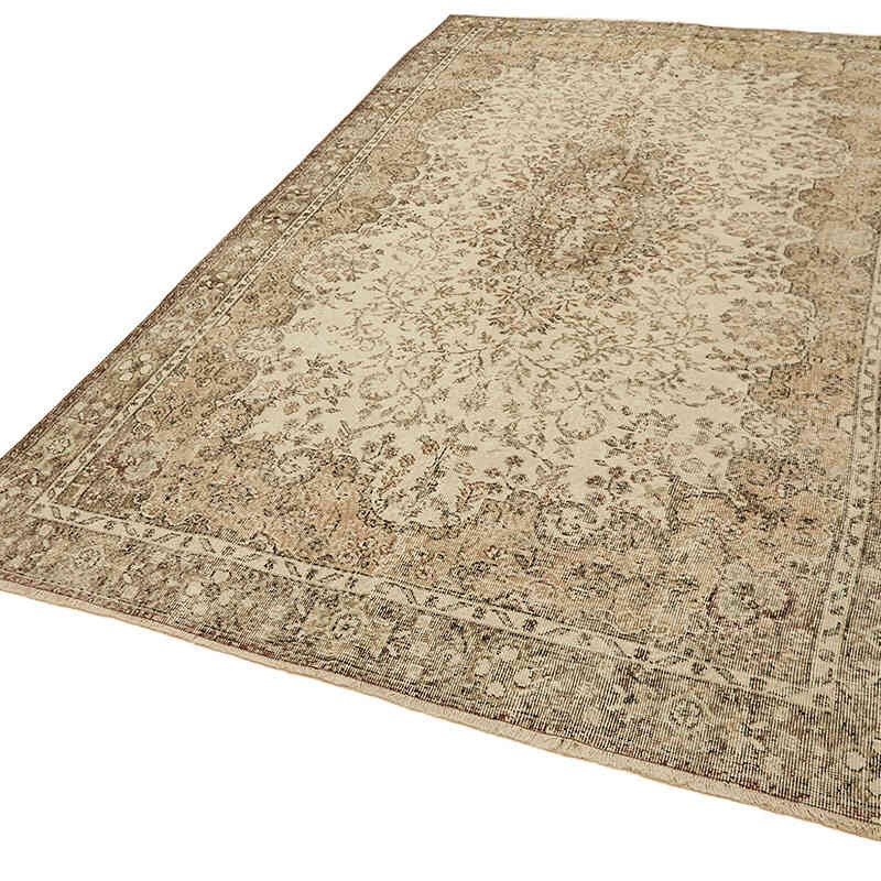 Alfombra Vintage Turca Anudada a Mano - 190 cm x 320 cm - K0078829