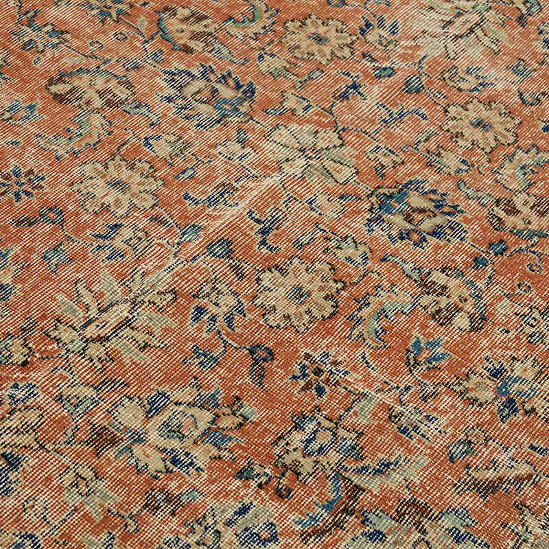 Alfombra Vintage Turca Anudada a Mano - 202 cm x 312 cm - K0078830