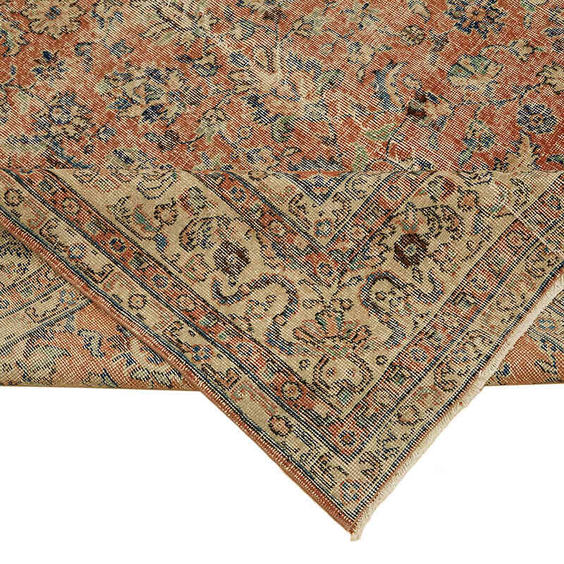 Alfombra Vintage Turca Anudada a Mano - 202 cm x 312 cm - K0078830
