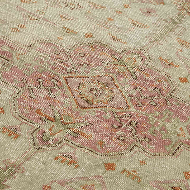 Vintage Turkish Hand-Knotted Rug - 6' 3" x 10' 3" (75" x 123") - K0078831