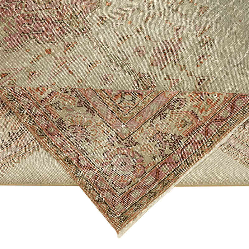 Vintage Turkish Hand-Knotted Rug - 6' 3" x 10' 3" (75" x 123") - K0078831