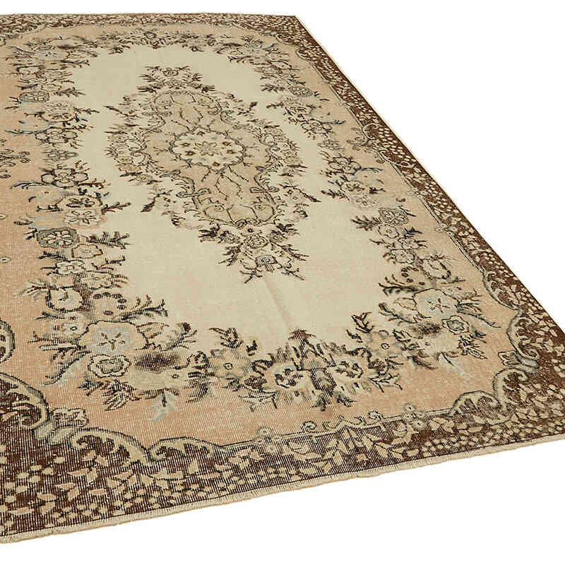 El Dokuma Vintage Halı - 190 cm x 298 cm - K0078832