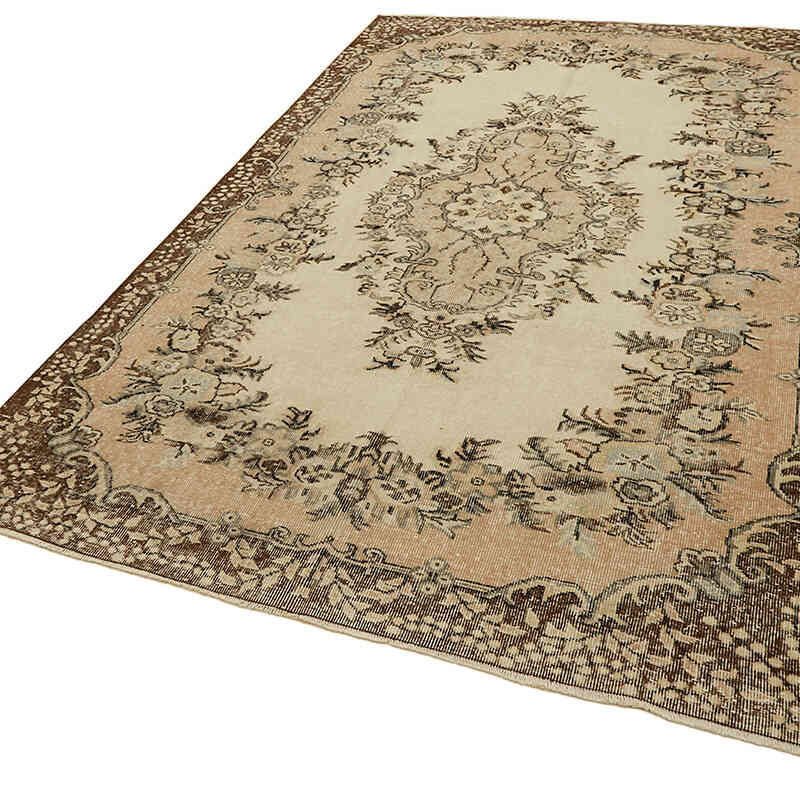 El Dokuma Vintage Halı - 190 cm x 298 cm - K0078832