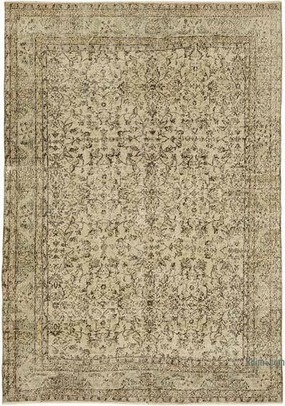 Vintage Turkish Hand-Knotted Rug - 6' 9" x 9' 7" (81" x 115")