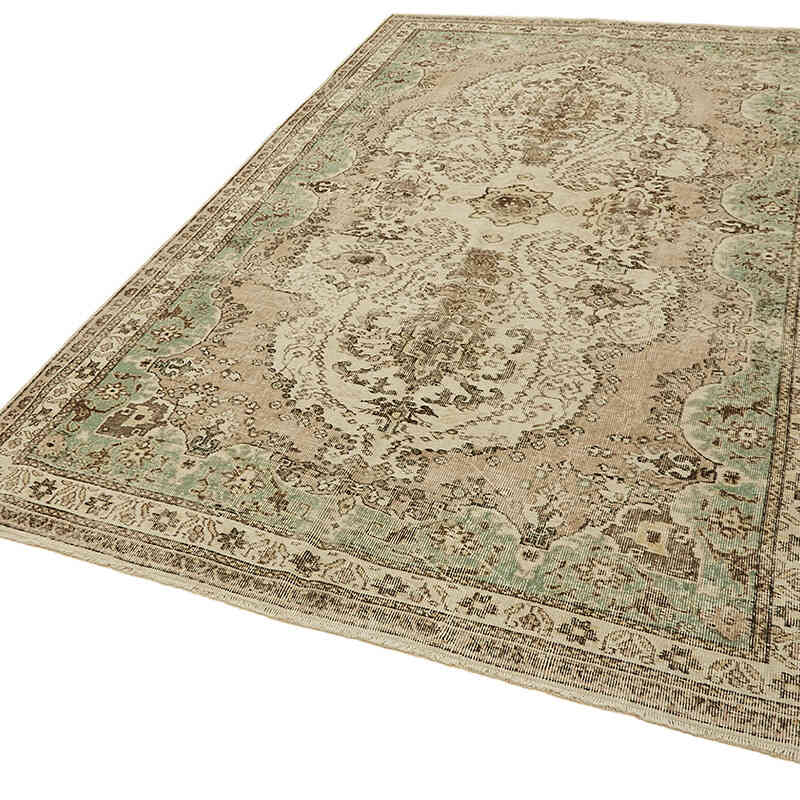 Alfombra Vintage Turca Anudada a Mano - 200 cm x 310 cm - K0078837