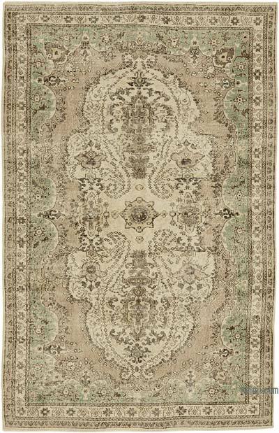 Alfombra Vintage Turca Anudada a Mano - 200 cm x 310 cm