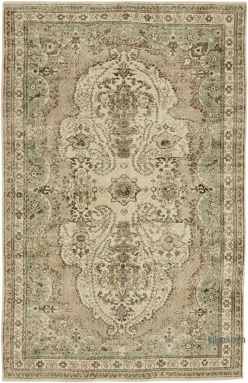 Alfombra Vintage Turca Anudada a Mano - 200 cm x 310 cm - K0078837