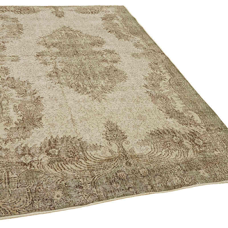 Alfombra Vintage Turca Anudada a Mano - 193 cm x 290 cm - K0078840