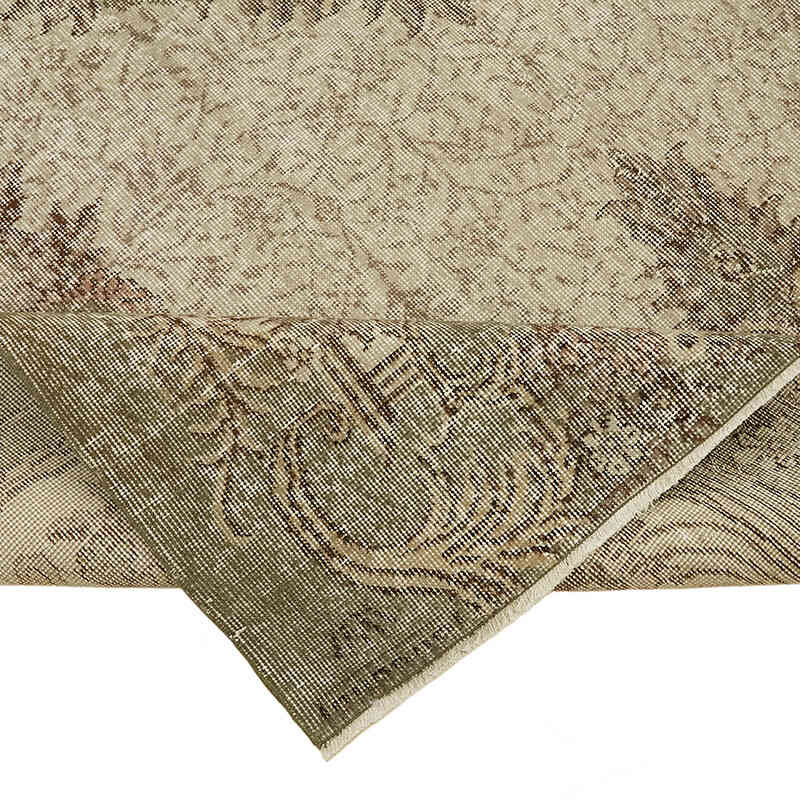 Alfombra Vintage Turca Anudada a Mano - 193 cm x 290 cm - K0078840