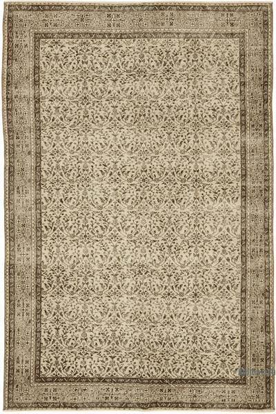 Vintage Turkish Hand-Knotted Rug - 6' 7" x 10'  (79" x 120")
