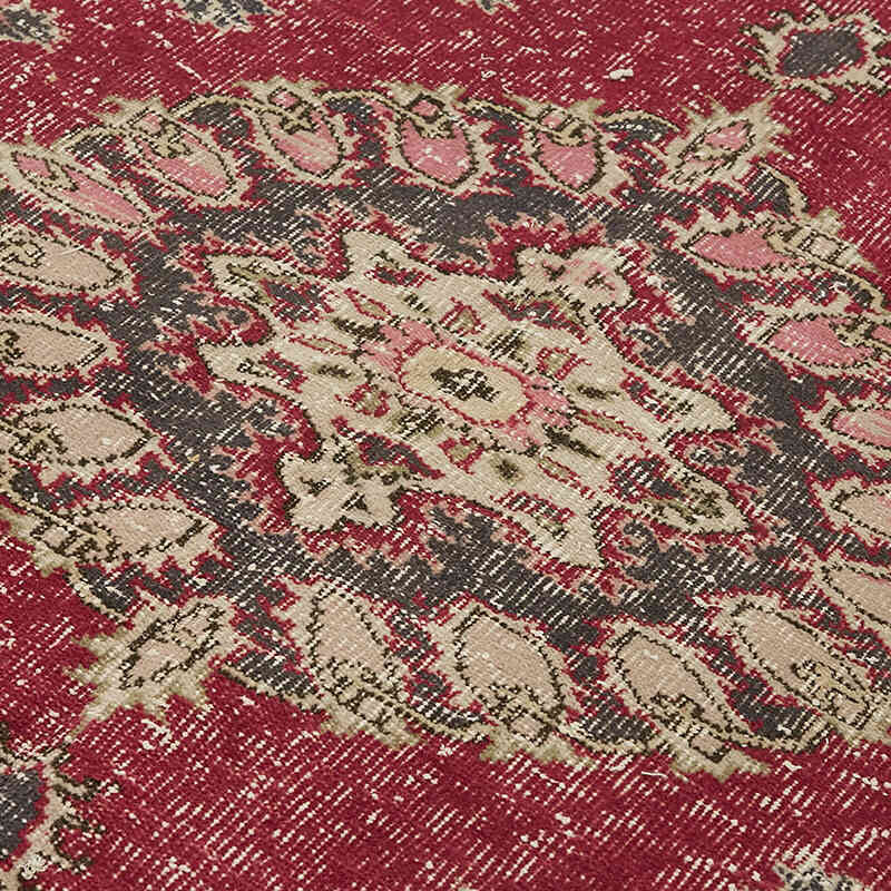 El Dokuma Vintage Halı - 195 cm x 312 cm - K0078847