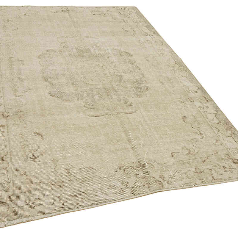 Alfombra Vintage Turca Anudada a Mano - 178 cm x 243 cm - K0078852