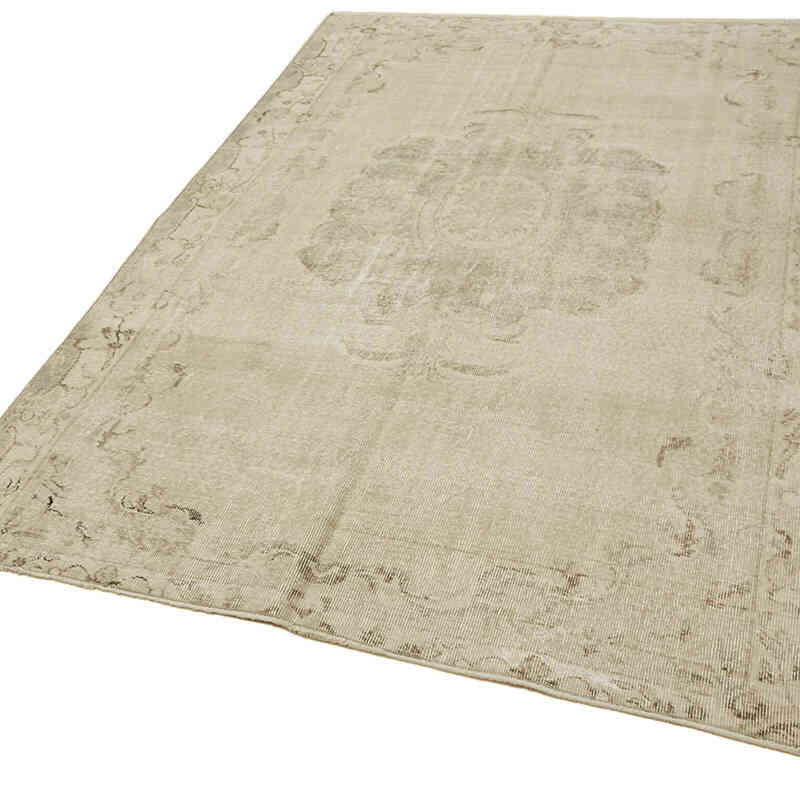 Alfombra Vintage Turca Anudada a Mano - 178 cm x 243 cm - K0078852