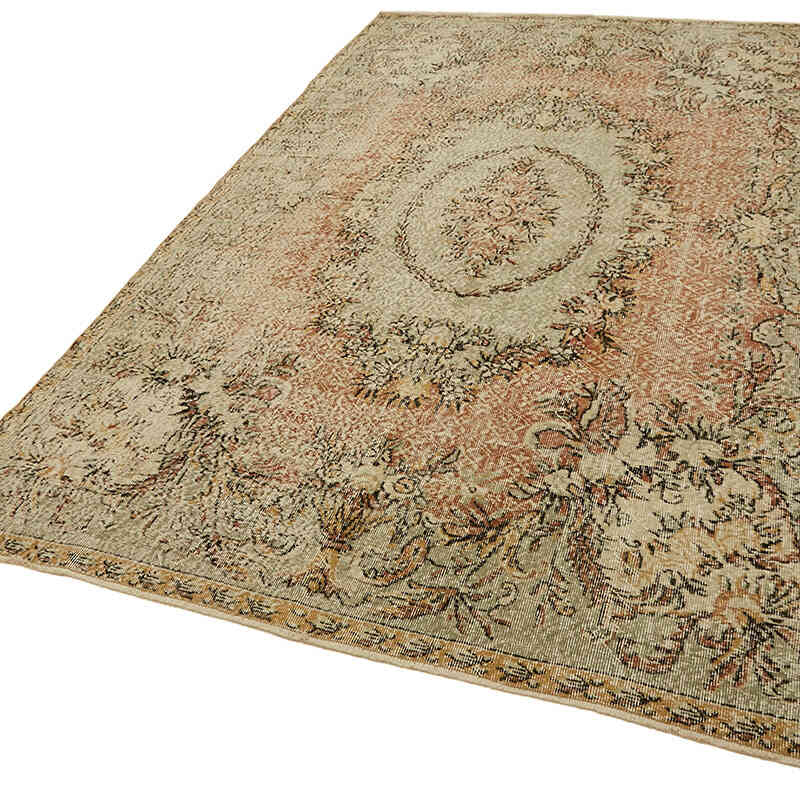 El Dokuma Vintage Halı - 195 cm x 310 cm - K0078853