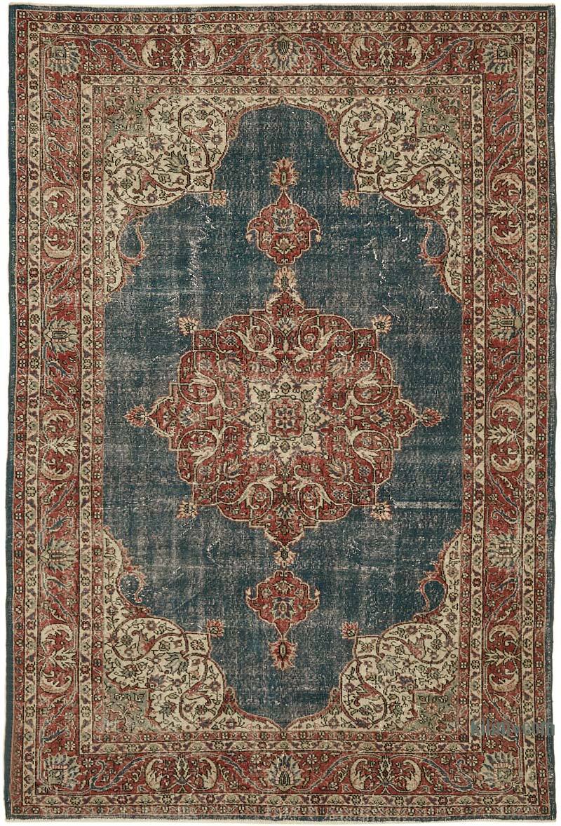 El Dokuma Vintage Halı - 196 cm x 307 cm - K0078858