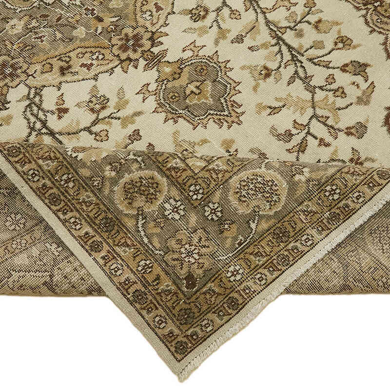 Alfombra Vintage Turca Anudada a Mano - 198 cm x 306 cm - K0078859