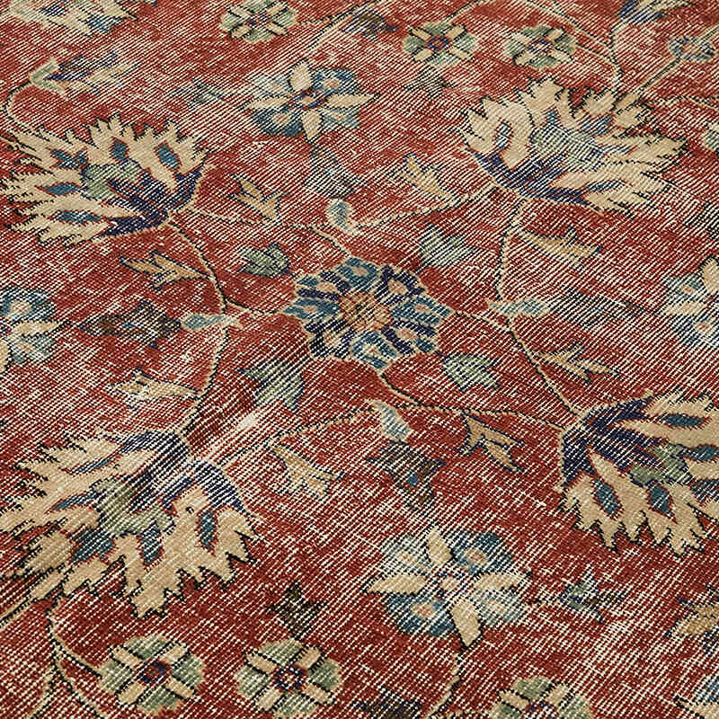 El Dokuma Vintage Halı - 198 cm x 318 cm - K0078861
