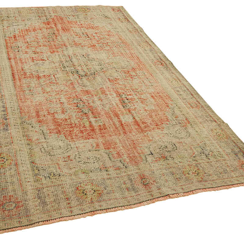 El Dokuma Vintage Halı - 190 cm x 297 cm - K0078862