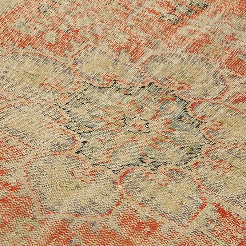 El Dokuma Vintage Halı - 190 cm x 297 cm - K0078862