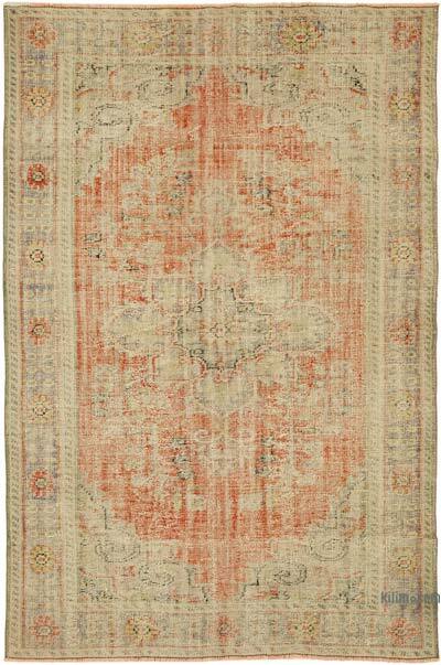 El Dokuma Vintage Halı - 190 cm x 297 cm