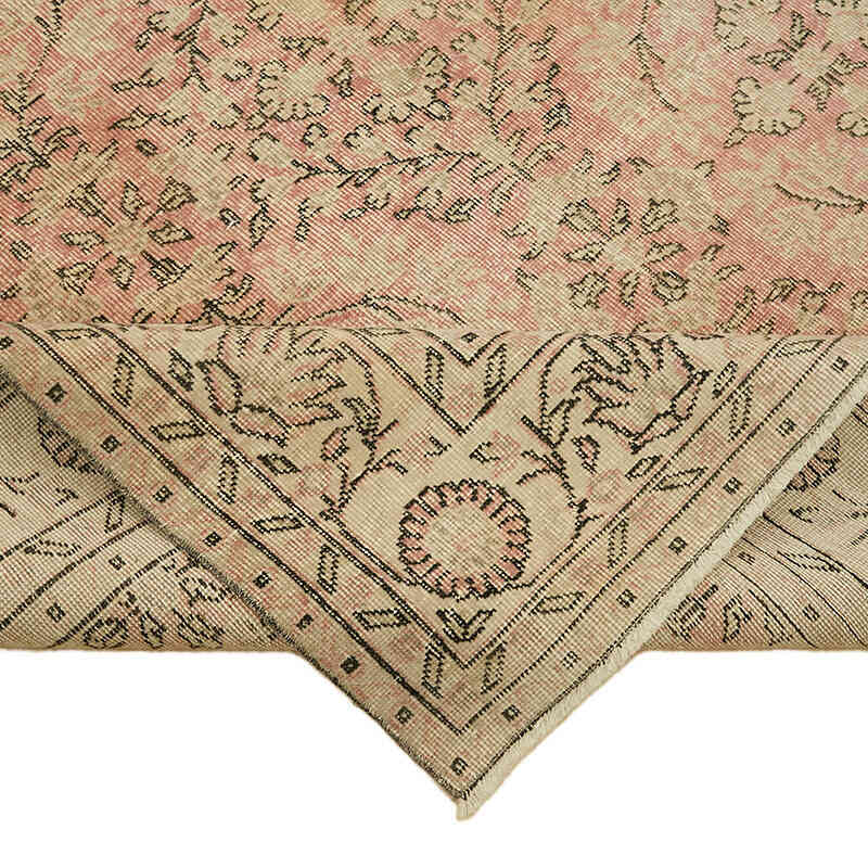 Alfombra Vintage Turca Anudada a Mano - 200 cm x 301 cm - K0078864
