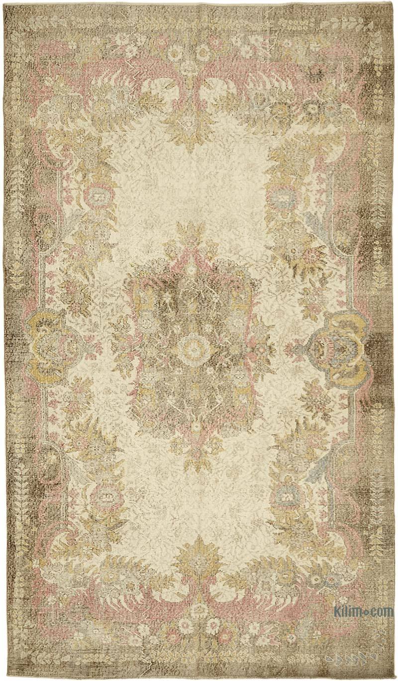 El Dokuma Vintage Halı - 185 cm x 318 cm - K0078865
