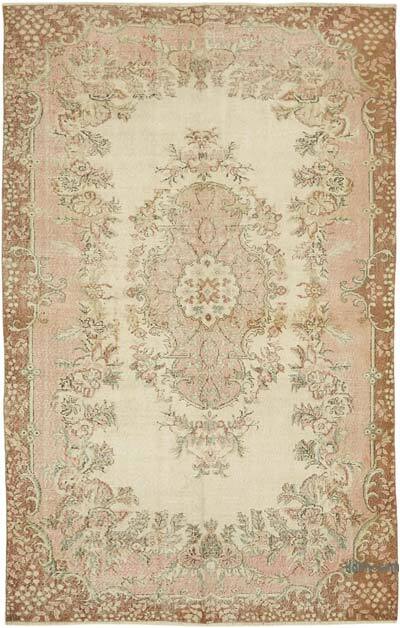 El Dokuma Vintage Halı - 187 cm x 294 cm