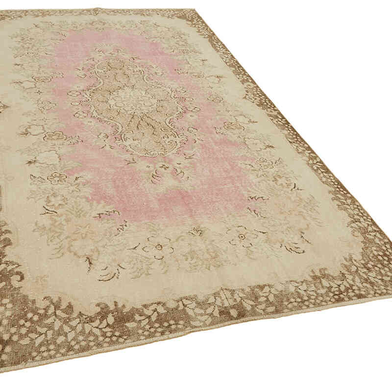 Vintage Turkish Hand-Knotted Rug - 6'  x 10'  (72" x 120") - K0078867