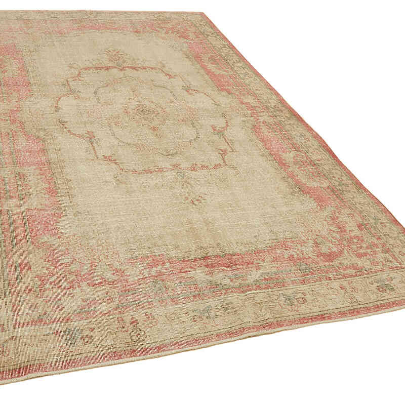 El Dokuma Vintage Halı - 206 cm x 312 cm - K0078870