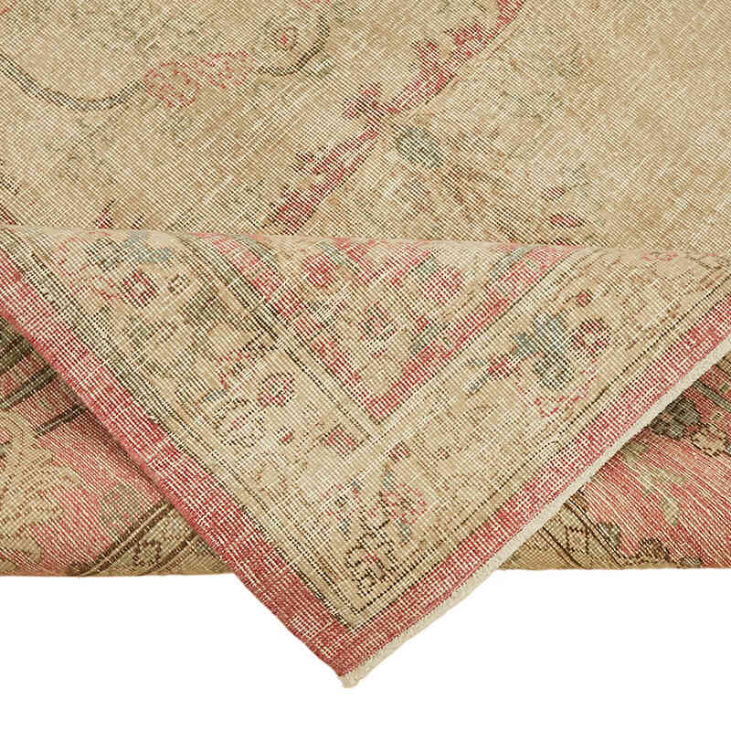El Dokuma Vintage Halı - 206 cm x 312 cm - K0078870