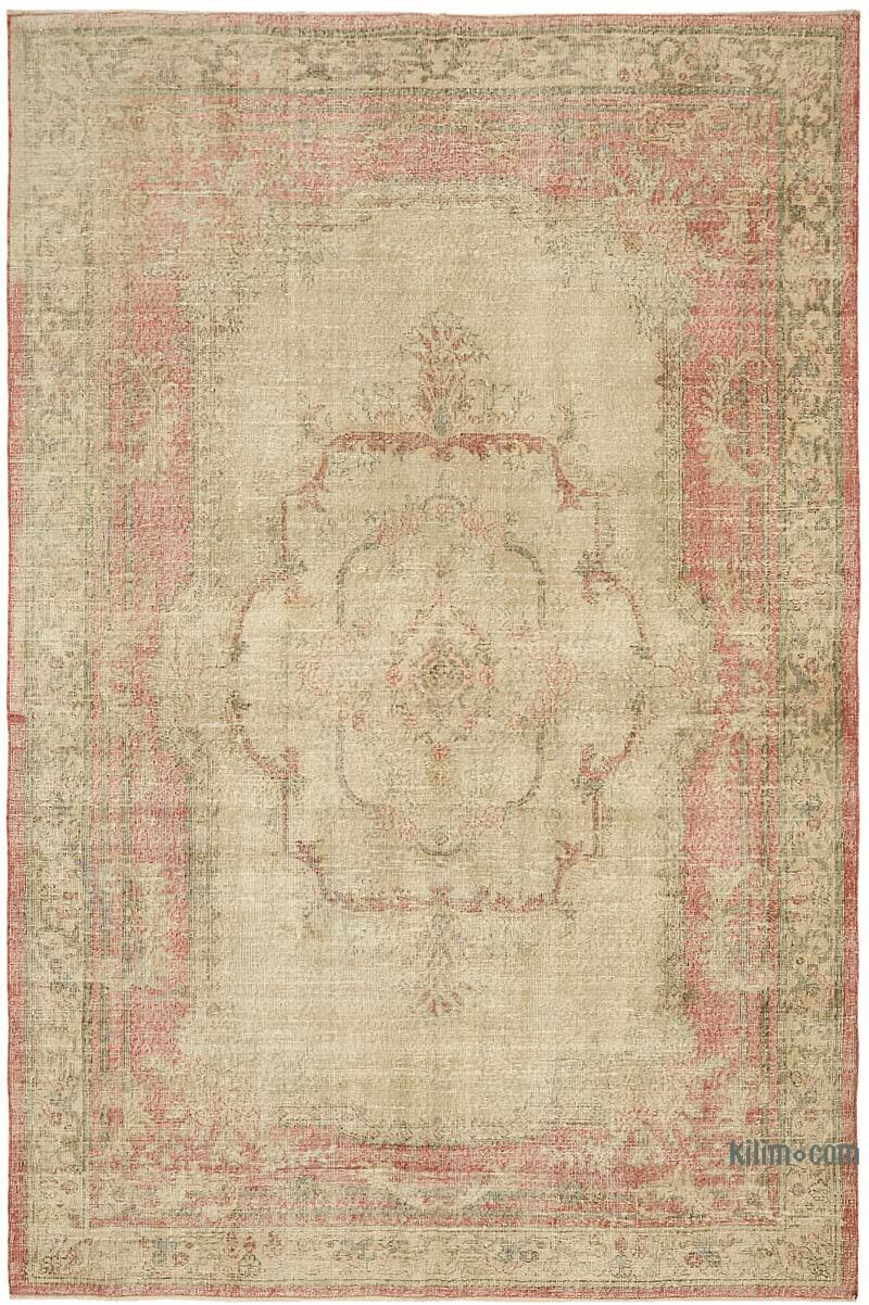 El Dokuma Vintage Halı - 206 cm x 312 cm - K0078870