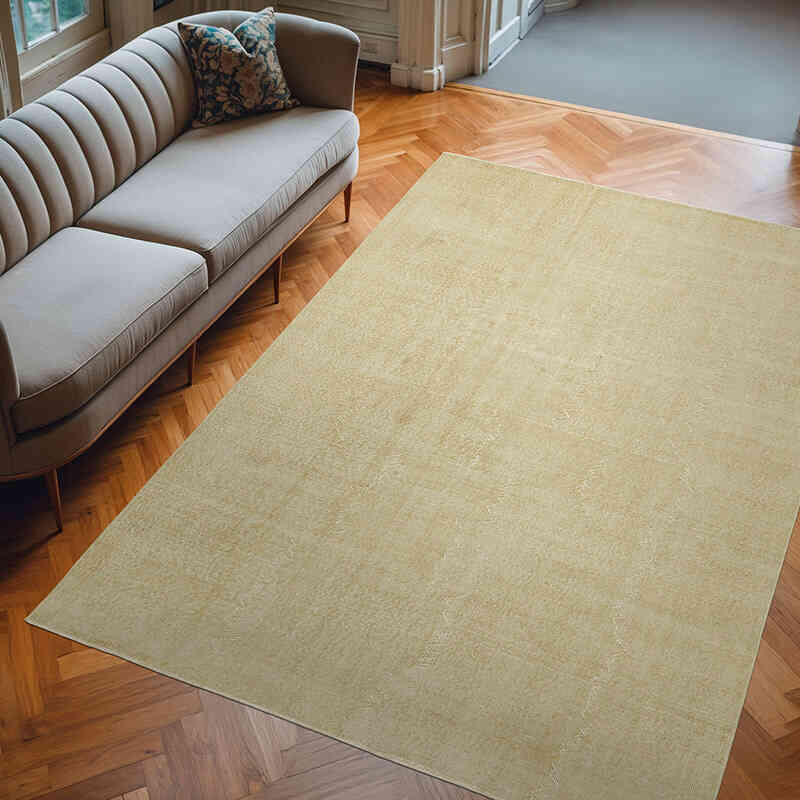 El Dokuma Vintage Halı - 203 cm x 291 cm - K0078871