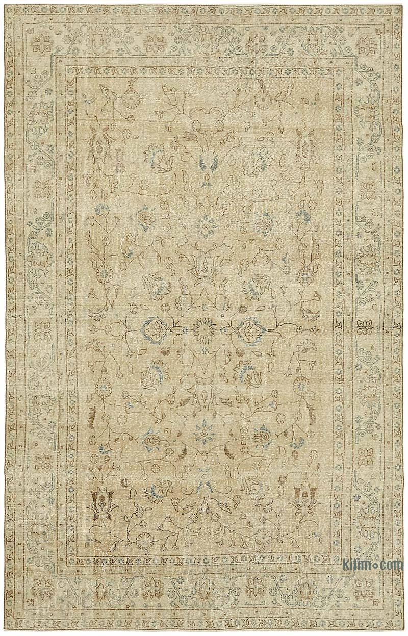 El Dokuma Vintage Halı - 196 cm x 300 cm - K0078872