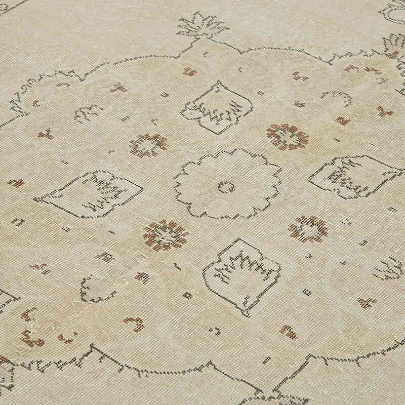Alfombra Vintage Turca Anudada a Mano - 198 cm x 307 cm - K0078874