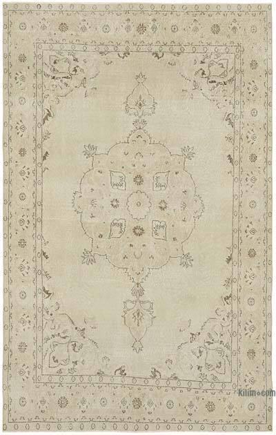 Vintage Turkish Hand-Knotted Rug - 6' 6" x 10' 1" (78" x 121")