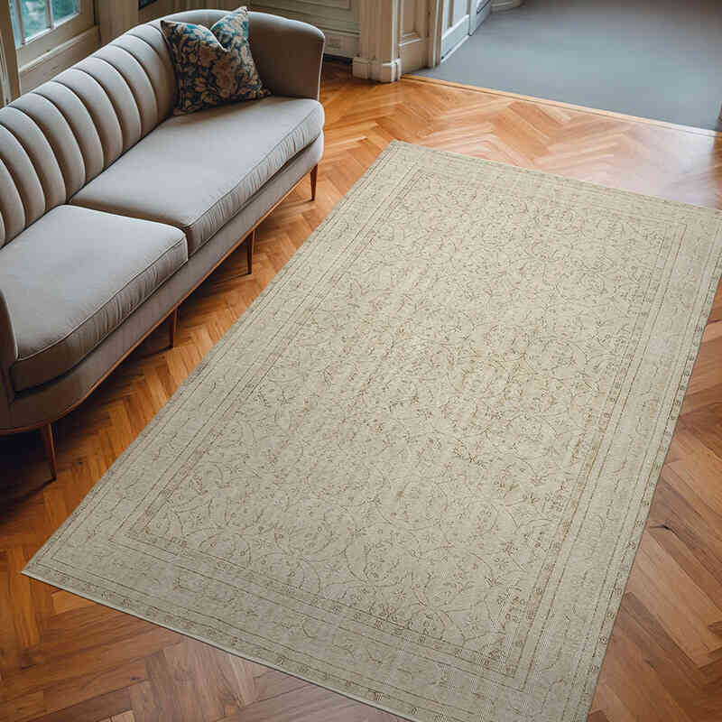 El Dokuma Vintage Halı - 200 cm x 319 cm - K0078875