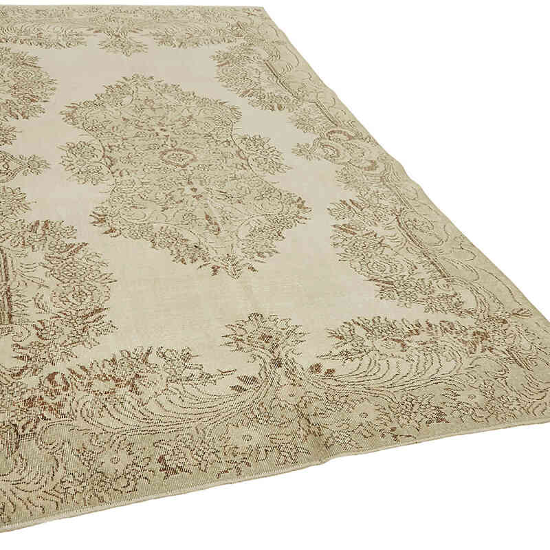 Vintage Turkish Hand-Knotted Rug - 6' 4" x 10' 6" (76" x 126") - K0078877