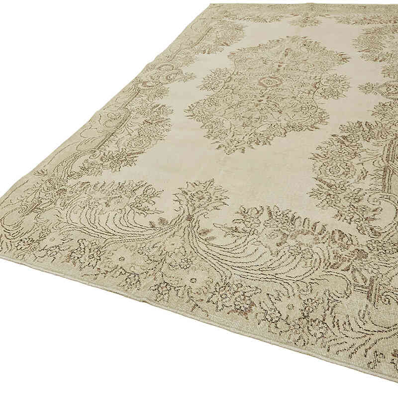 Vintage Turkish Hand-Knotted Rug - 6' 4" x 10' 6" (76" x 126") - K0078877