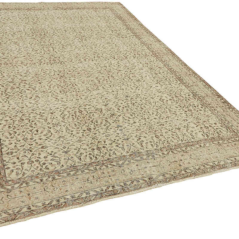 Vintage Turkish Hand-Knotted Rug - 6' 11" x 9' 8" (83" x 116") - K0078879