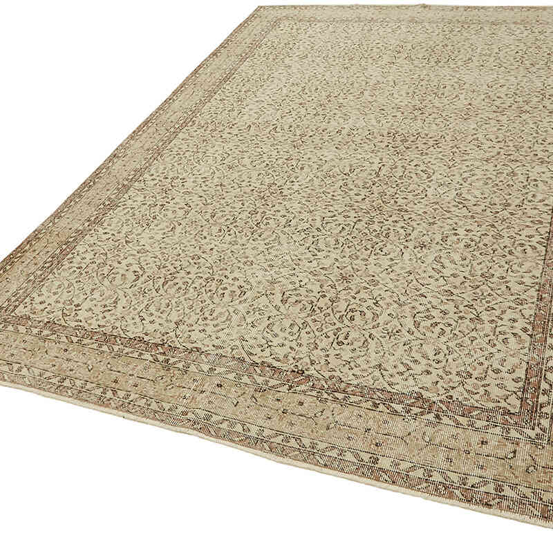 Vintage Turkish Hand-Knotted Rug - 6' 11" x 9' 8" (83" x 116") - K0078879