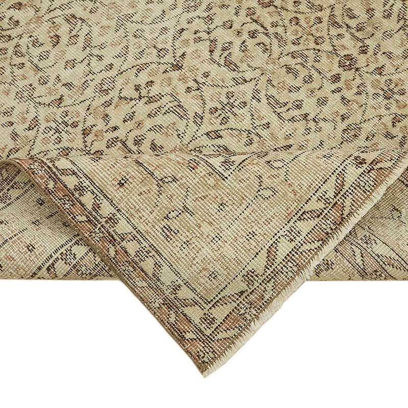 Vintage Turkish Hand-Knotted Rug - 6' 11" x 9' 8" (83" x 116") - K0078879