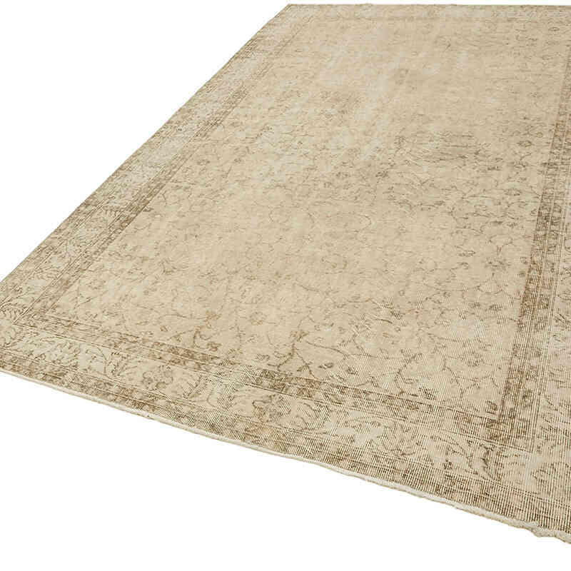 Alfombra Vintage Turca Anudada a Mano - 189 cm x 298 cm - K0078880