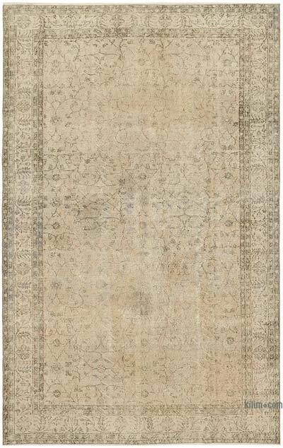 Alfombra Vintage Turca Anudada a Mano - 189 cm x 298 cm