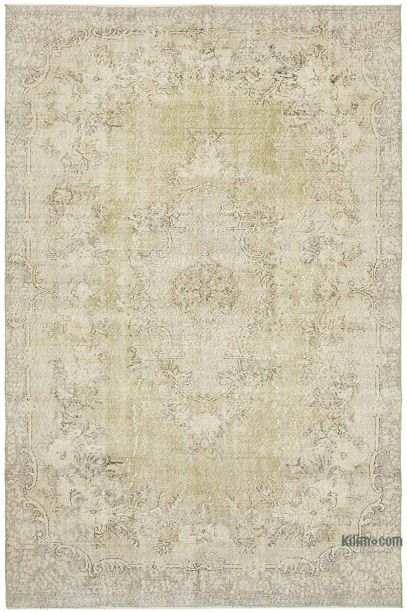 Vintage Turkish Hand-Knotted Rug - 6' 9" x 10' 2" (81" x 122") - K0078881