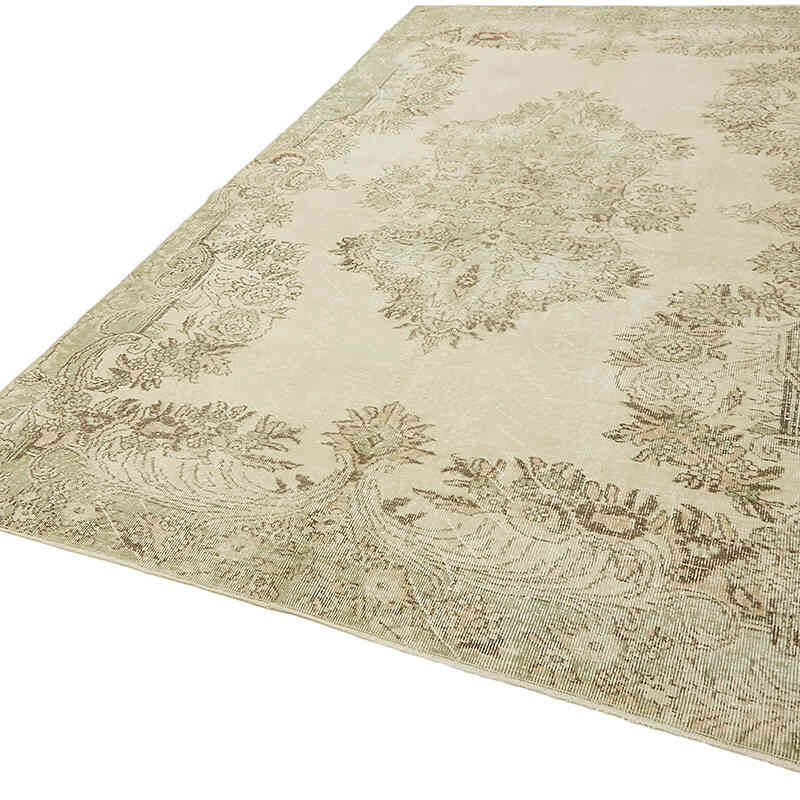 El Dokuma Vintage Halı - 188 cm x 296 cm - K0078883